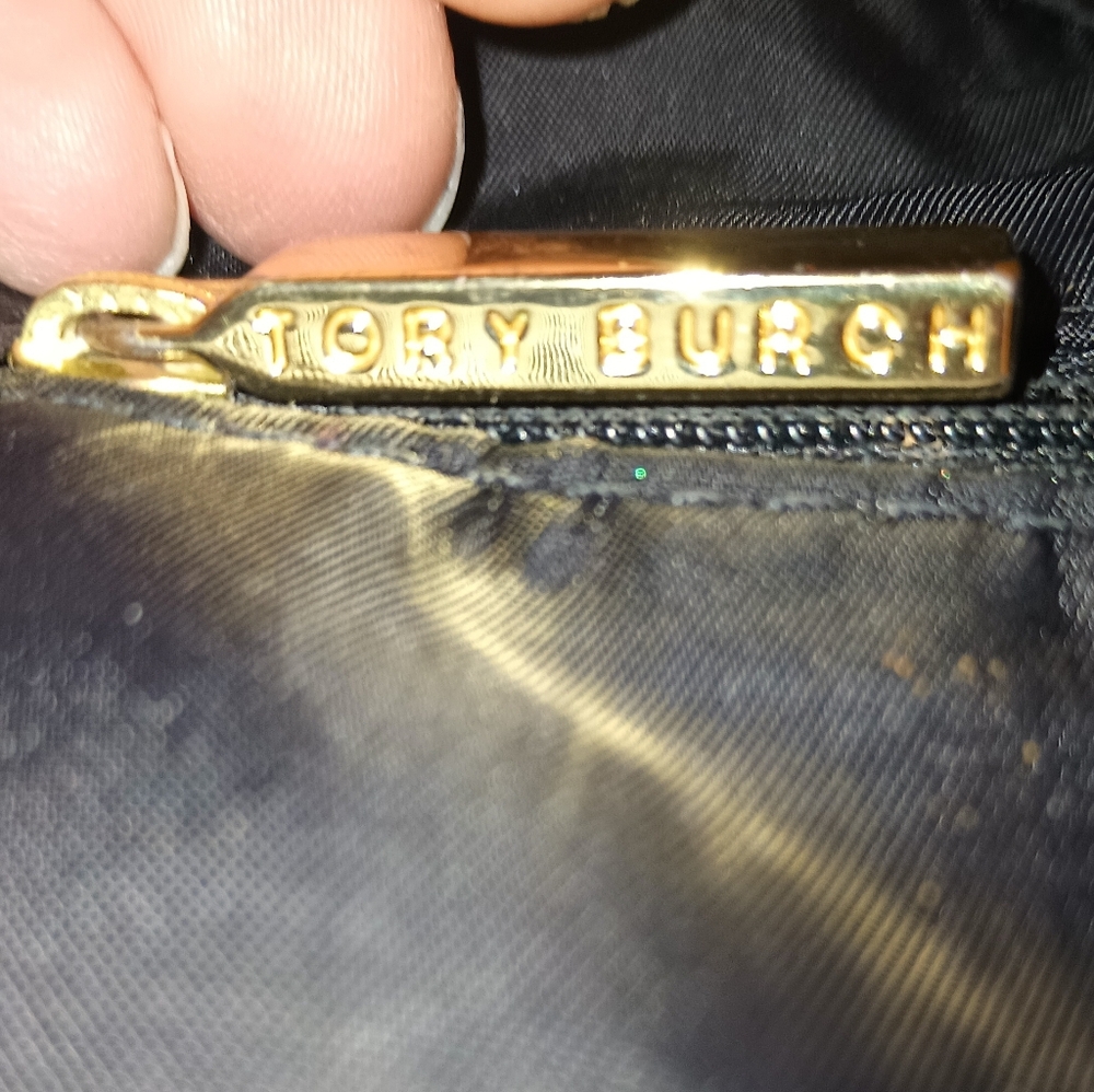 Tory Burch Black Ella Tote - Picture 10 of 15